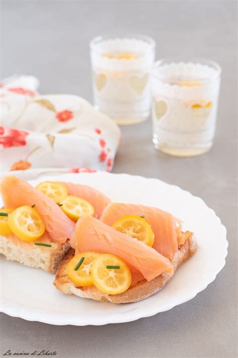 Crostini Con Salmone Affumicato Crostini Con Salmone