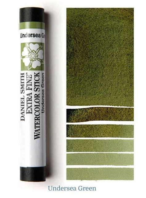 Daniel Smith Watercolor Stick Sulu Boya Undersea Green Sulu Boya Daniel