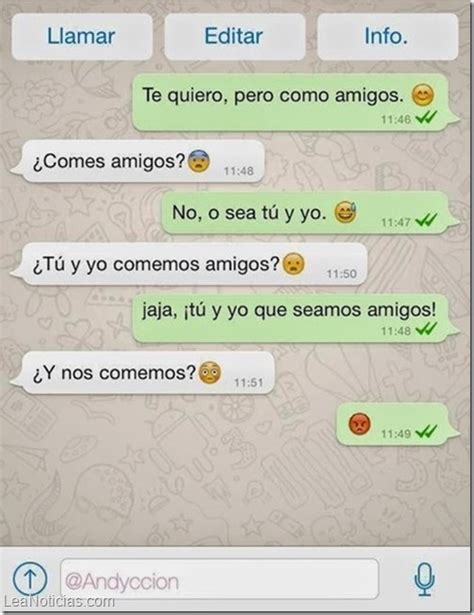 Las 20 Conversaciones Más Divertidas De Whatsapp