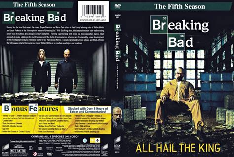 Breaking Bad - TV DVD Scanned Covers - Breaking Bad Season 5 2013 Scanned Cover :: DVD Covers