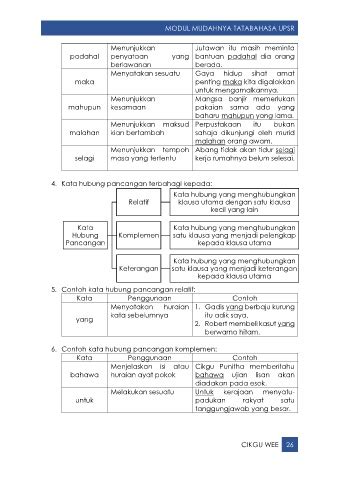 Page Modul Mudahnya Tatabahasa Upsr Golongan Kata