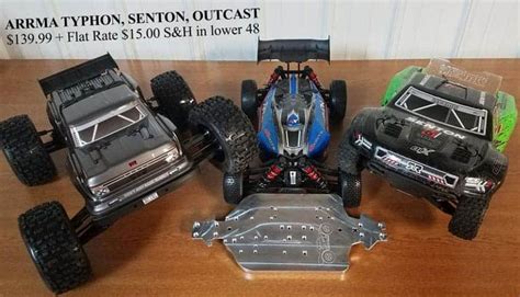 Arrma Notorious Outcast Senton Typhon S Basher Upgrade Kit Stage