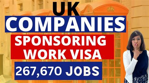 List Of UK Companies Sponsoring Work Visa How Many Visas UK Companies