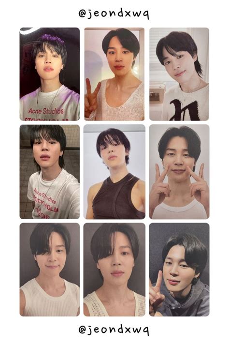 Jimin Face Album Photocard