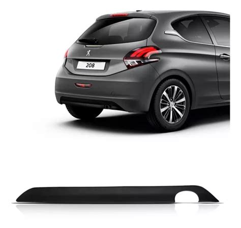 Saia Spoiler Parachoque Traseiro Peugeot 208 14 15 2016 2017