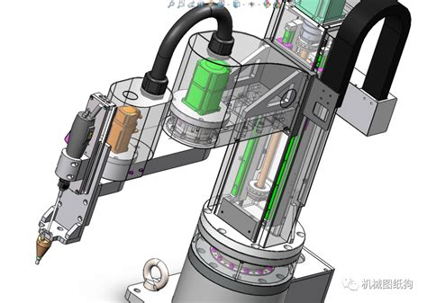 【机器人】scara 01工业机械臂3d数模图纸 Solidworks设计solidworks机器人 仿真秀干货文章