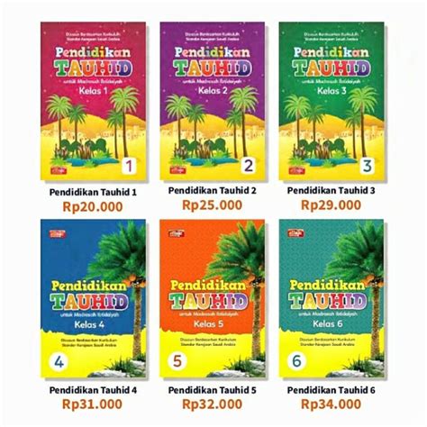 Jual Buku PENDIDIKAN TAUHID UNTUK MADRASAH IBTIDAIYAH Kelas 1 6 MODUL