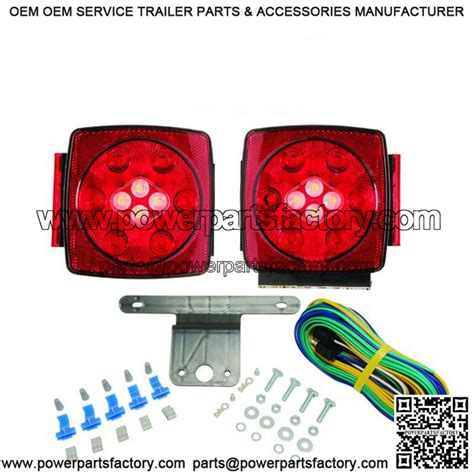 LED Trailer Light Kit w/ Reverse Lights - Powerpartsfactory offers great value for trailer parts ...