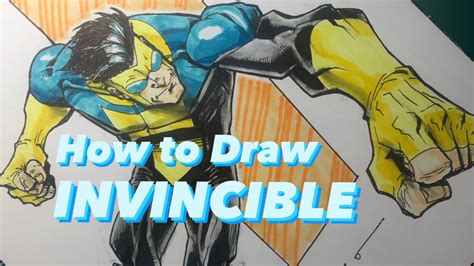 How To Draw Invincible Youtube