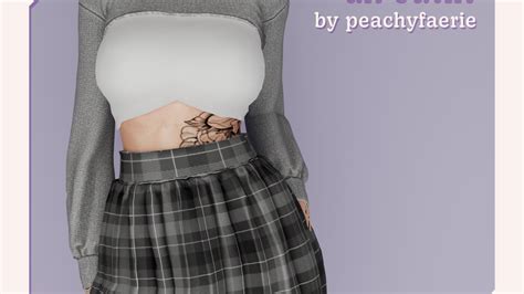 Floral A Skin Detail Cc Pack By Peachyfaerie Artofit