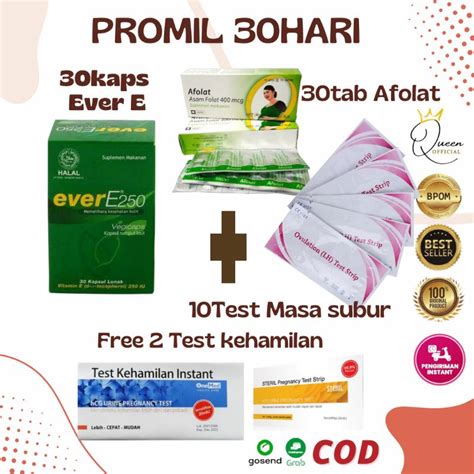 Jual Paket Promil Hari Afolat Dan Ever E Free Ovulation Lh Program