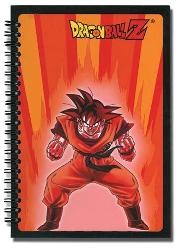 Dragon Ball Z Notebook Goku Kaioken Archonia