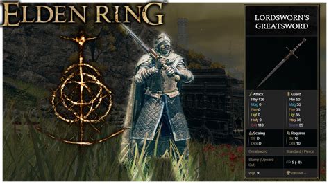 Elden Ring How To Get The Lordsworn Greatsword Very Early Youtube