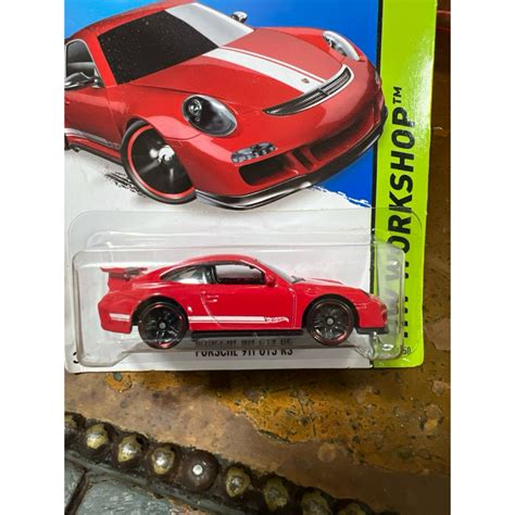 初版紅色全新現貨 HOT WHEELS PORSCHE 風火輪 保時捷 GT RS 紅色 蝦皮購物