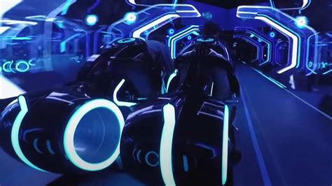 What Its Like To Ride The Tron Lightcycle Power Run At Shanghai