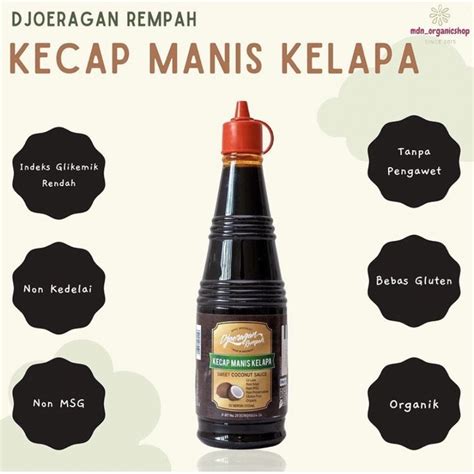 Jual Kecap Manis Kelapa Djoeragan Rempah 300ml Shopee Indonesia