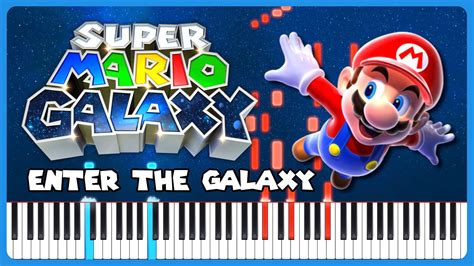 Enter The Galaxy Super Mario Galaxy Piano Cover Sheet Music