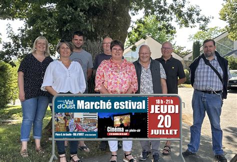 Près de Ploërmel un marché estival et cinéma de plein air