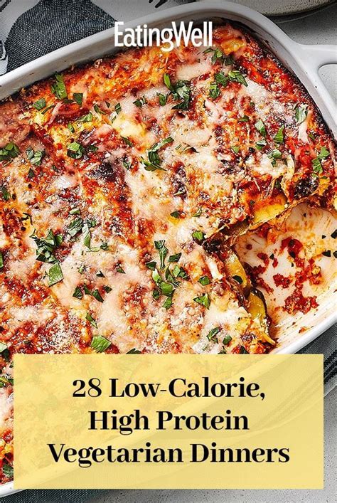 27 Low Calorie Vegetarian Dinners That Are Packed With Protein