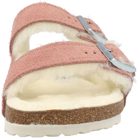 Birkenstock Arizona Shearling Pink Clay Suede Awesome Shoes