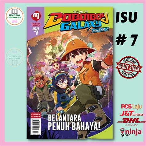 Komik Boboiboy Galaxy Musim Isu Belantara Penuh Bahaya Lazada