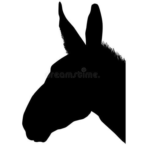 Mule Silhouette Stock Illustrations – 711 Mule Silhouette Stock ...