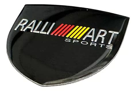 Emblema Ralli Art Escudo Lancer L200 Tr4 Asx Pajero Full