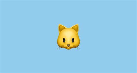 🐱 Cat Face Emoji On Apple Ios 16 4