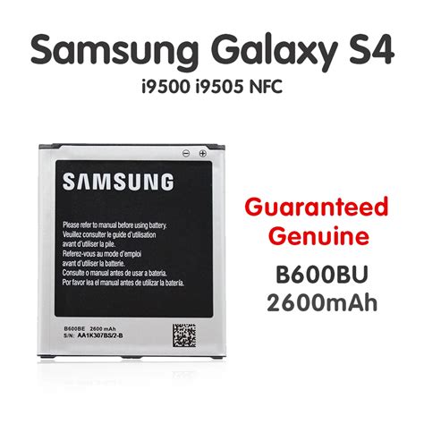 Original Samsung Replacement Battery For Galaxy S4 SIV I9505 I9500 NFC