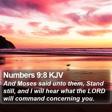 Numbers 9 8 Kjv Bible Verse Images