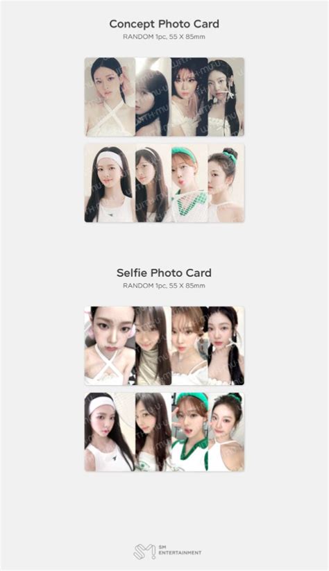 AESPA RANDOM TRADING CARD SET 2024 SEASON S GREETINGS OFFICIAL MD