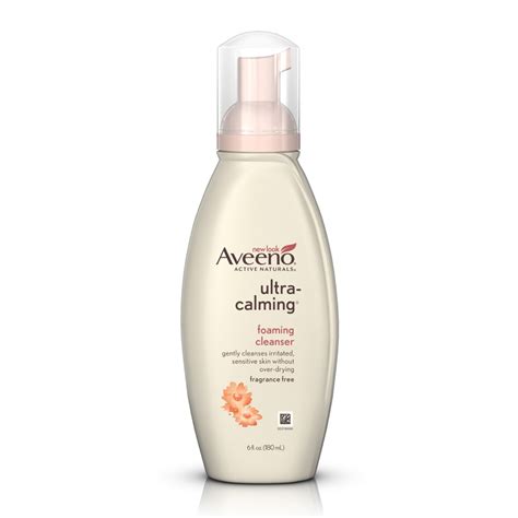 Aveeno Ultra Calming Foaming Cleanser 6 Fl Oz Beauty