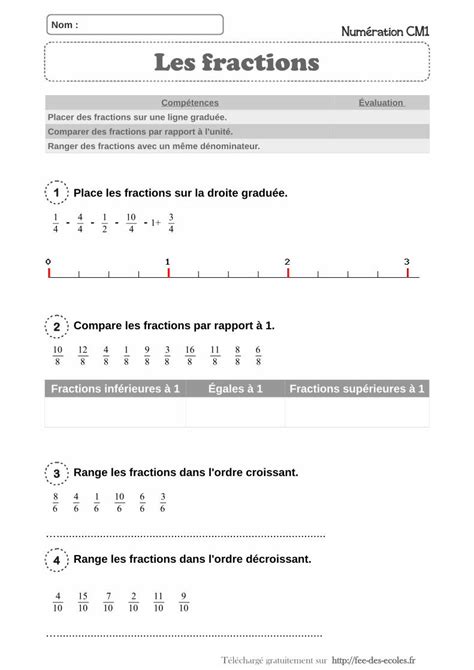 Pdf Nom Les Fractionsdata Over Blog Kiwi Evaluation