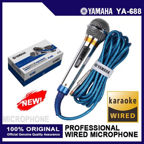 Yamaha YA 688 Wired Microphone Lazada PH