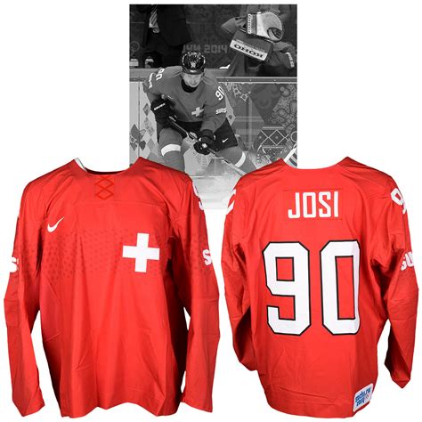 Lot Detail - Roman Josi's 2014 Sochi Winter Olympics Team Switzerland ...