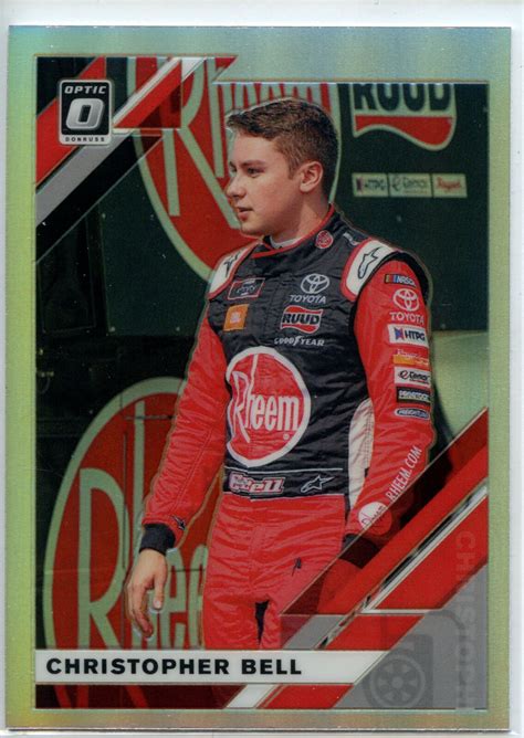 2020 Donruss Racing NASCAR Optic HOLO SILVER Parallel 50 Christopher