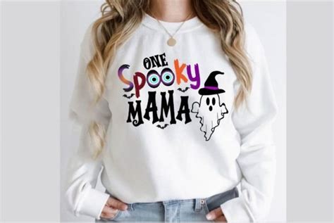 One Spooky Mama Sublimation Design Graphic By Creative Design