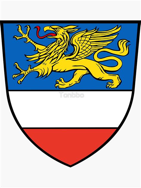 Rostock Coat Of Arms Germany Sticker For Sale By Tonbbo Redbubble