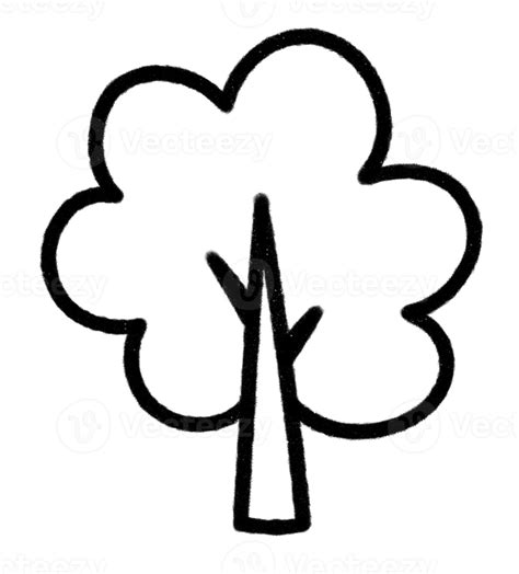 Tree Line Icon 18801761 Png