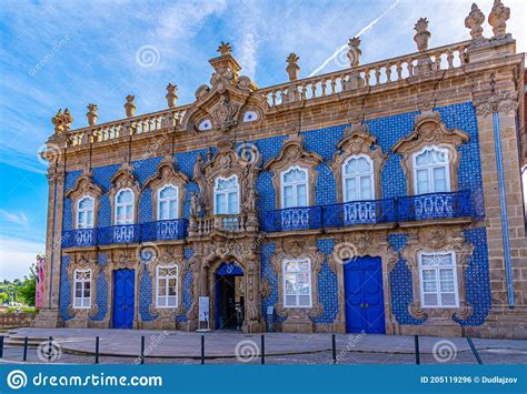 Palacio Do Raio Em Braga Portugal Foto De Stock Imagem De Barroco