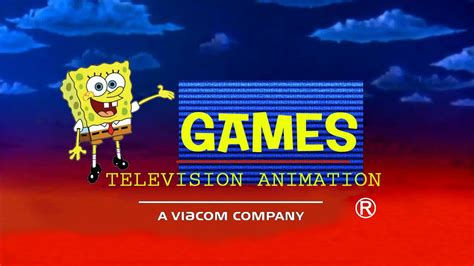 Games Television Animation Custom Logo 2002 To 2012 Modern Viacom