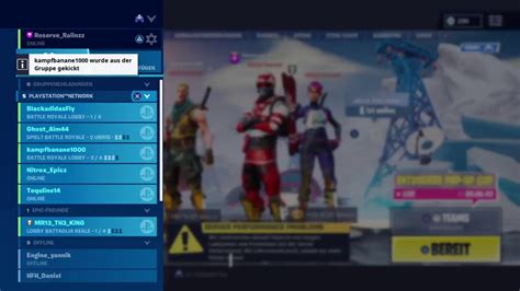 De Fortnite Bisschen Zocken Ihr Konnt Mitzocken Reserve Rainzz