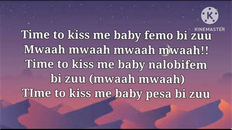 Innoss B Kiss Feat Zuchu Lyrics Youtube