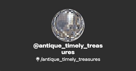 Antique Timely Treasures Twitter Instagram Facebook Linktree