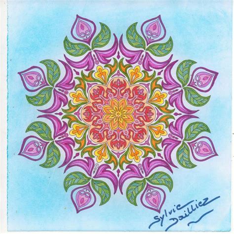 Auteur Sylvie Dailliez Revue Coloriage Mandalas N Ditions