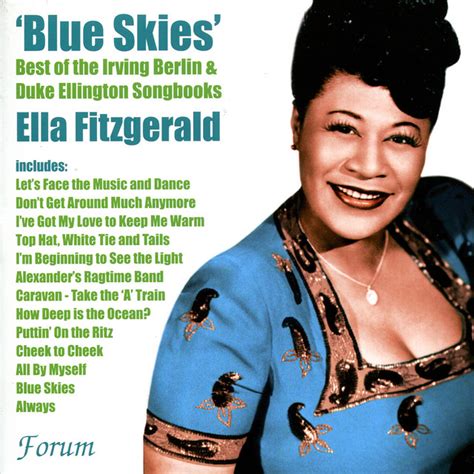 Blue Skies Ella Fitzgerald Sings The Best Of The Irving Berlin