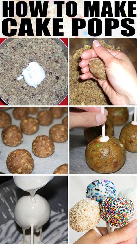 How To Make Cake Pops Step By Step Tutorial Cake Pops How To Make Cake Pop Recipe Easy How