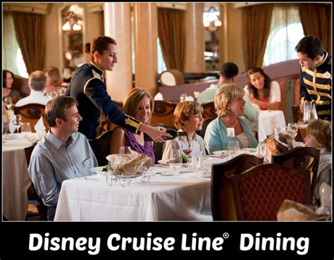 Disney Cruise Line Dining - The Magic For Less Travel