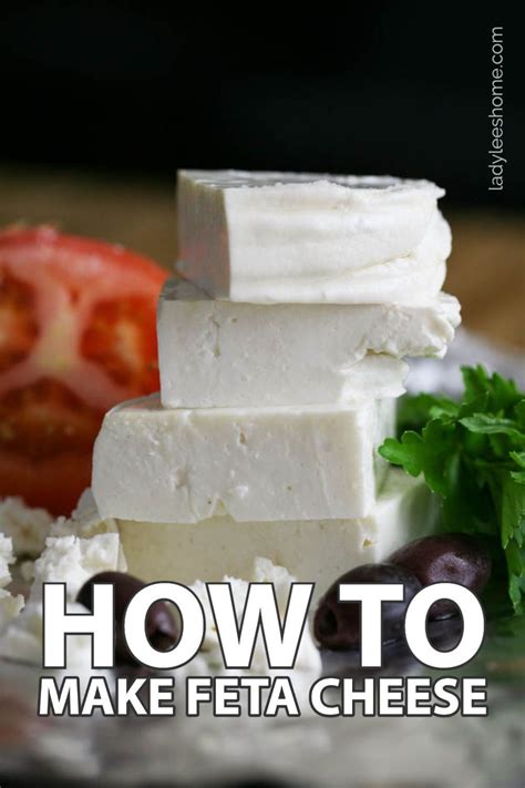 A Step By Step Picture Tutorial On How To Make Feta Cheese At Home With