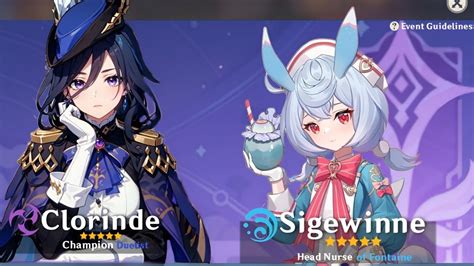 HUGE UPDATE Chiori Arlecchino Clorinde Sigewinne V4 5 4 8 BANNERS